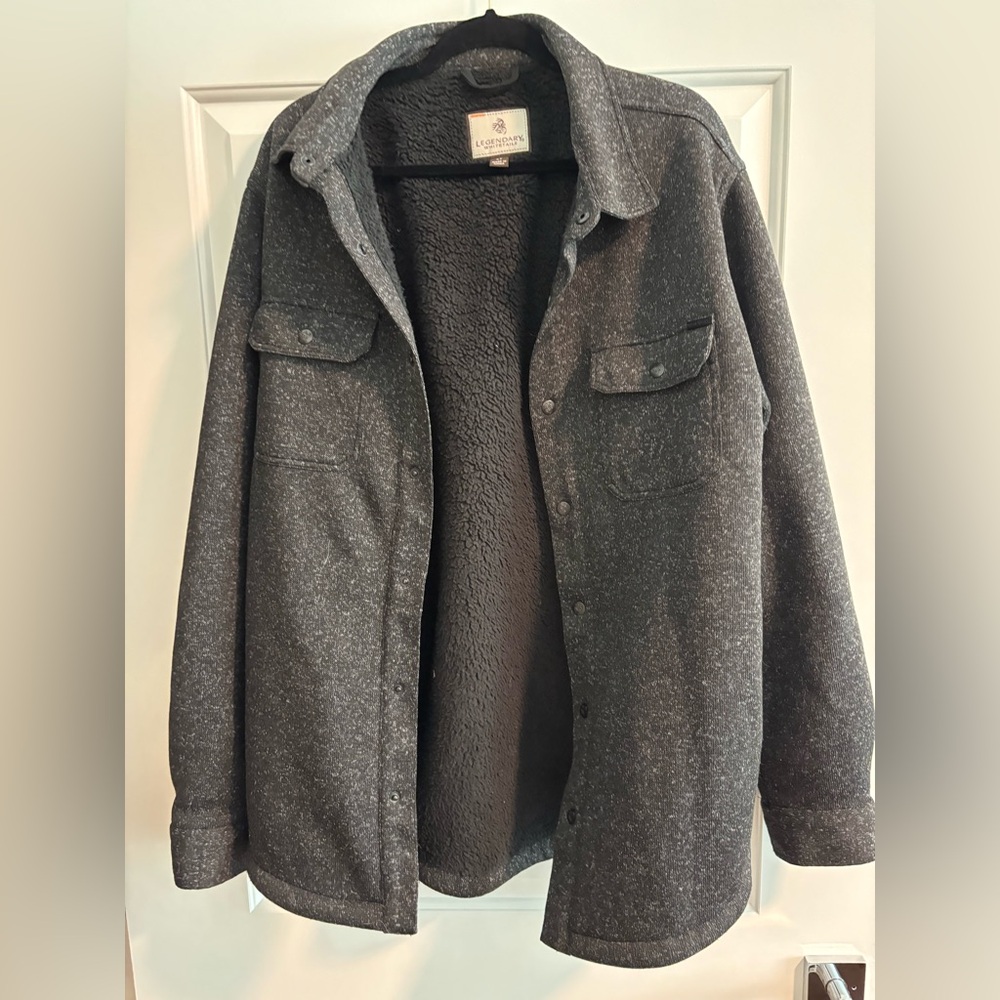 Legendary Whitetails Gray Lightweight Shirt Jacket